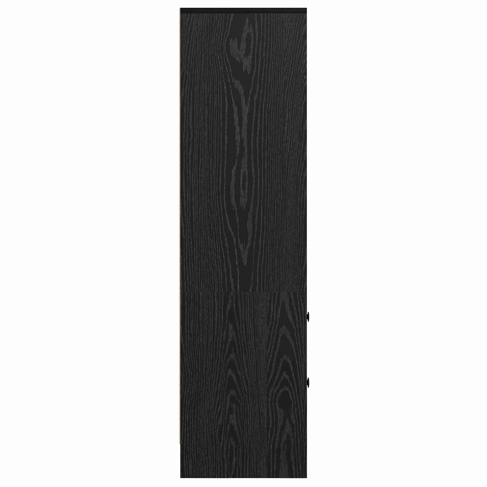 vidaXL Highboard z szufladą Czarny Dąb 45,5 x 34 x 127 cm
