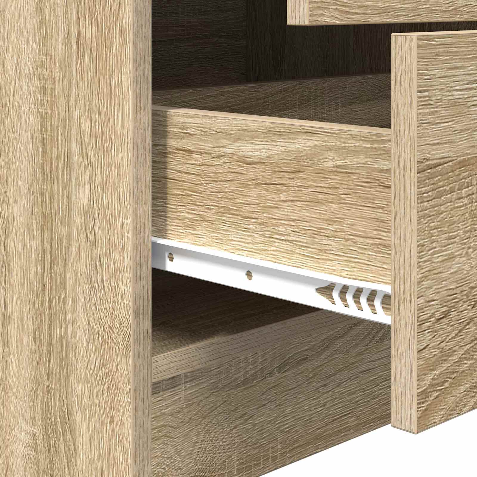 vidaXL Highboard z szufladą Dąb Sonoma 45,5 x 34 x 127 cm