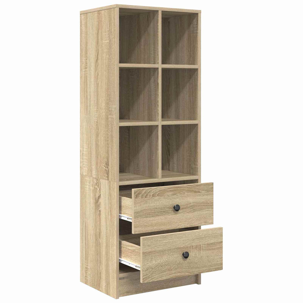 vidaXL Highboard z szufladą Dąb Sonoma 45,5 x 34 x 127 cm