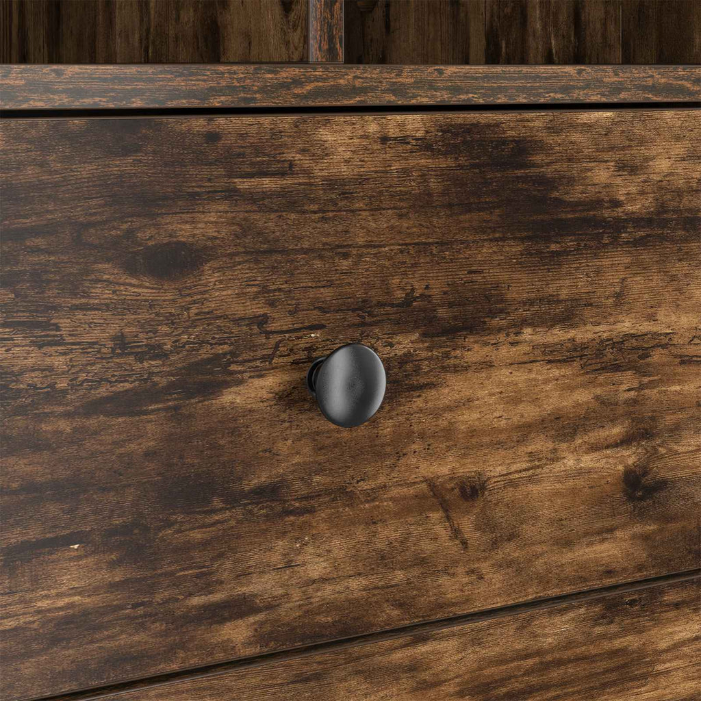 vidaXL Highboard z szufladą Dąb wędzony 45,5 x 34 x 127 cm