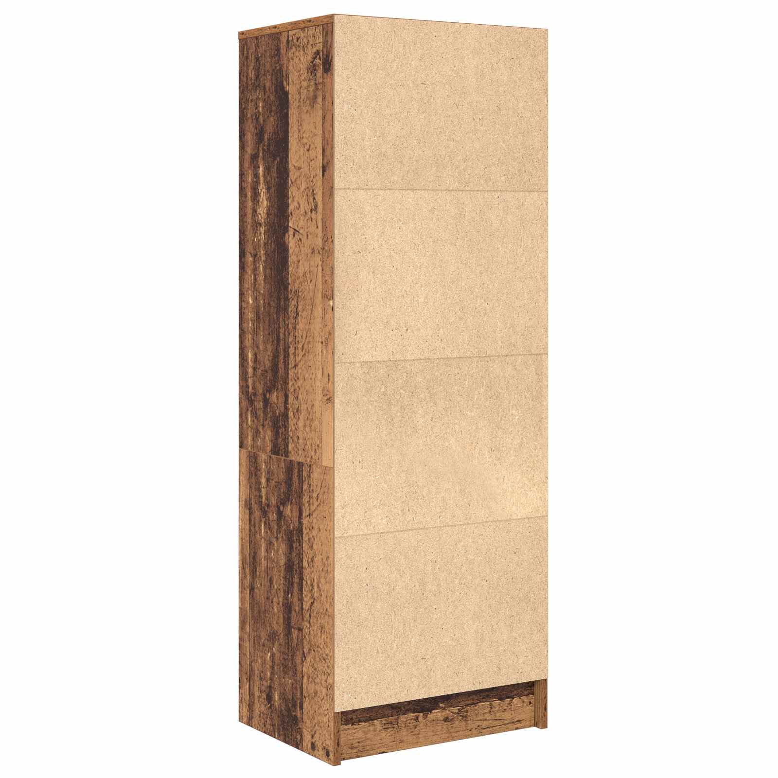 vidaXL Highboard z szufladą Stare drewno 45,5 x 34 x 127 cm