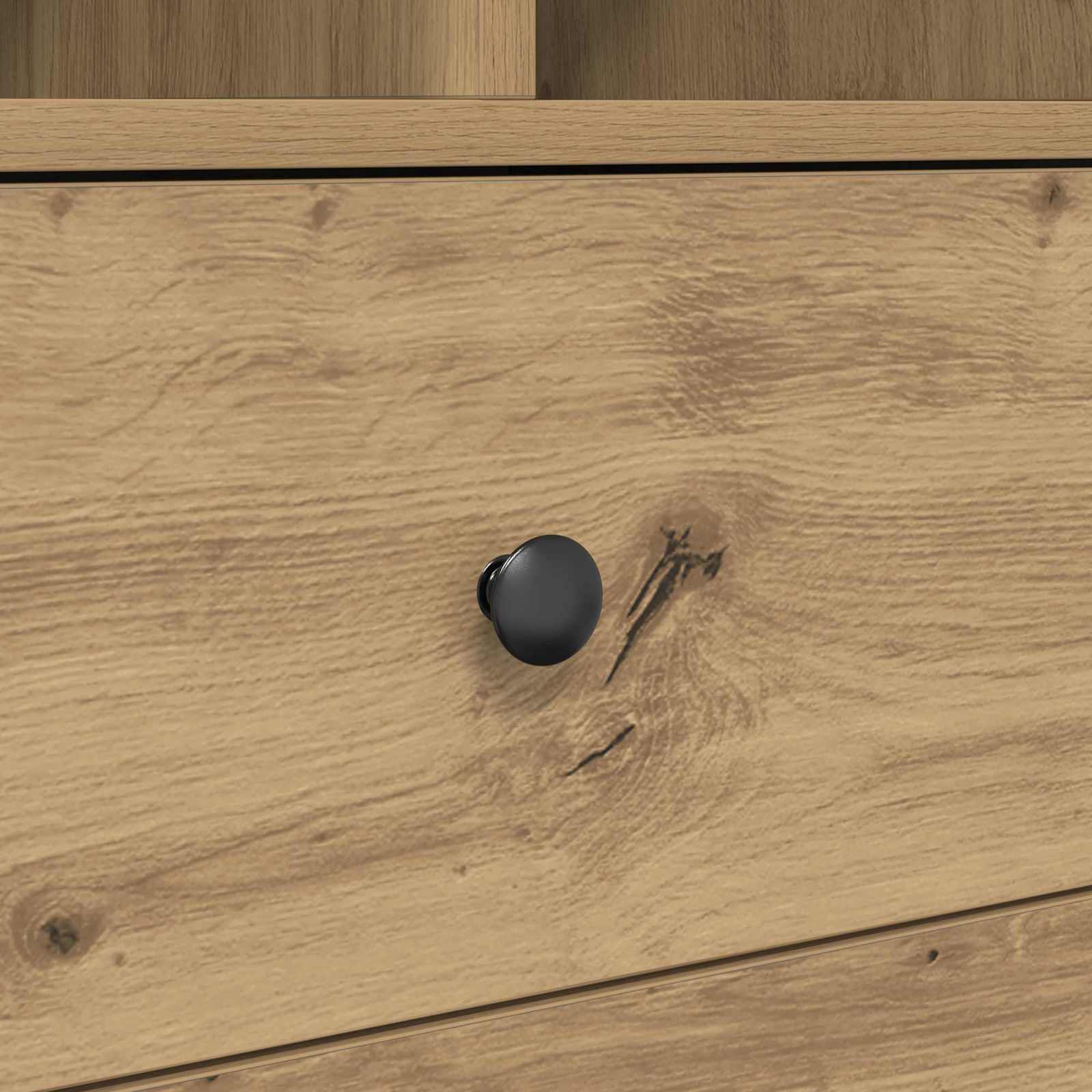 vidaXL Highboard z szufladą Dąb rzemieślniczy 45,5 x 34 x 127 cm