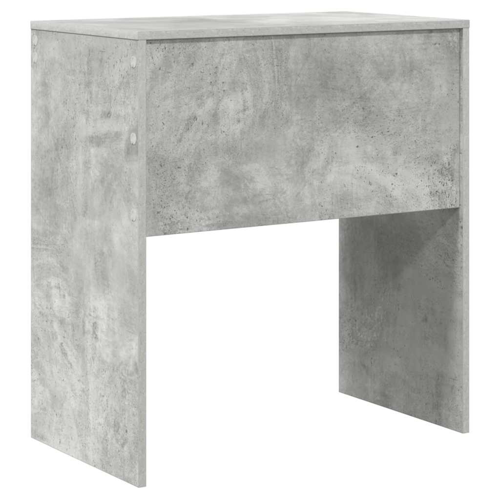 vidaXL Biurko Betonowy szary 70 x 40 x 76 cm