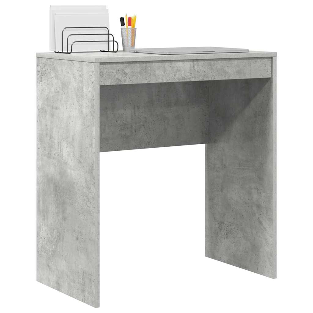 vidaXL Biurko Betonowy szary 70 x 40 x 76 cm