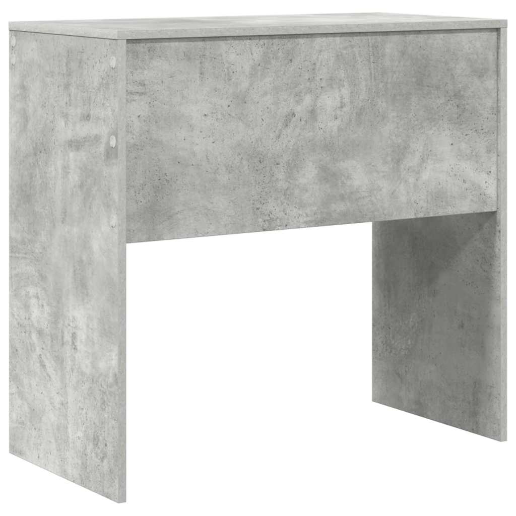 vidaXL Biurko Betonowy szary 80 x 40 x 76 cm