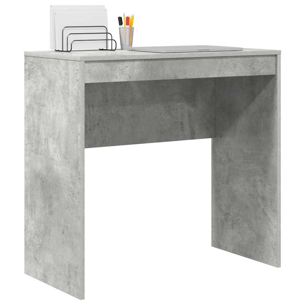 vidaXL Biurko Betonowy szary 80 x 40 x 76 cm