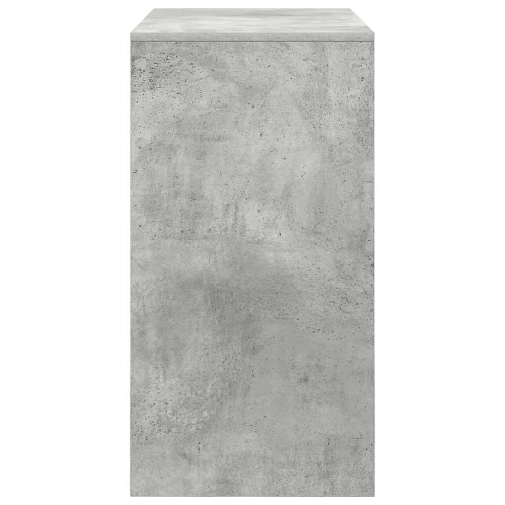 vidaXL Biurko Betonowy szary 80 x 40 x 76 cm