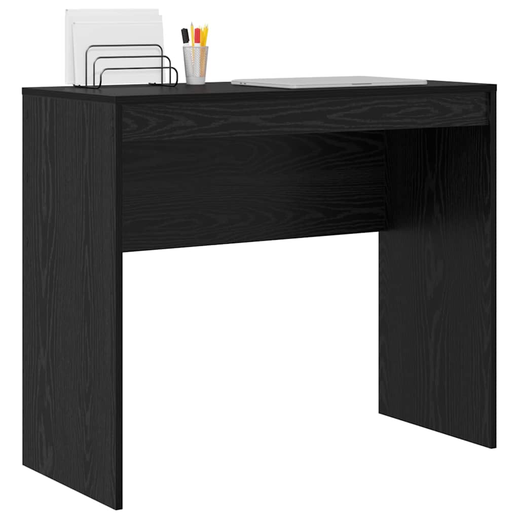vidaXL Biurko Czarny Dąb 90 x 40 x 76 cm