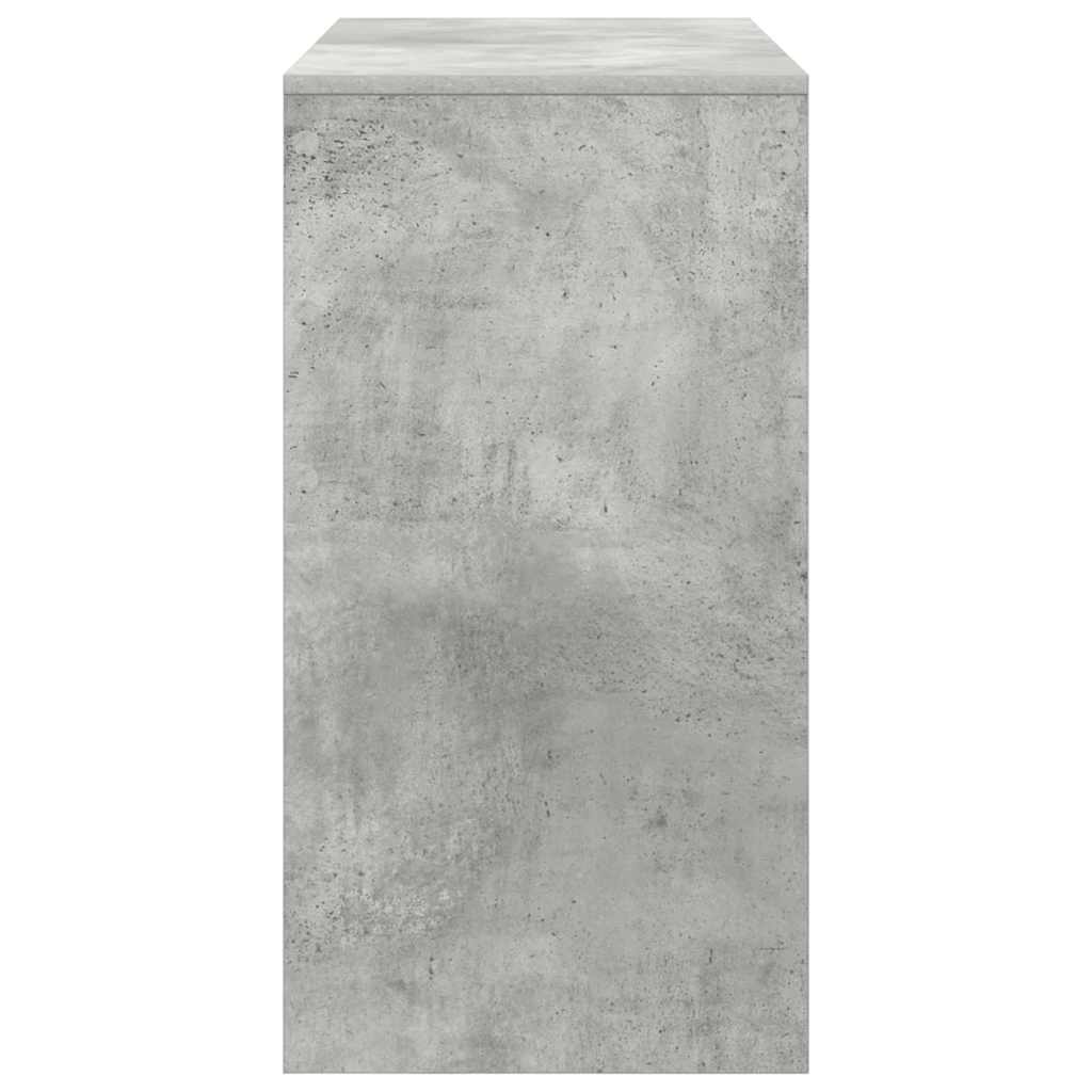 vidaXL Biurko Betonowy szary 90 x 40 x 76 cm