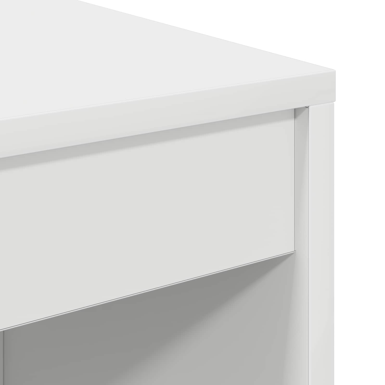 vidaXL Biurko Biały 100 x 40 x 76 cm