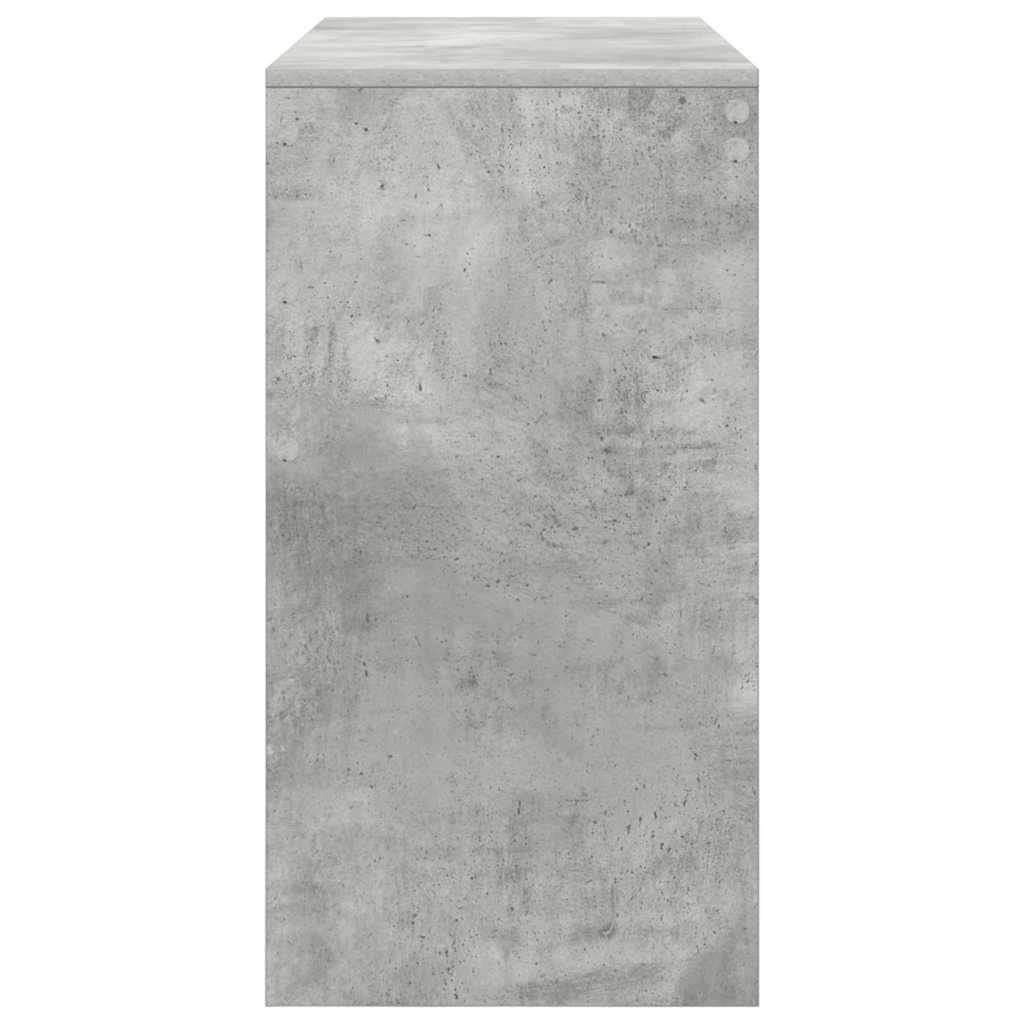 vidaXL Biurko Betonowy szary 100 x 40 x 76 cm