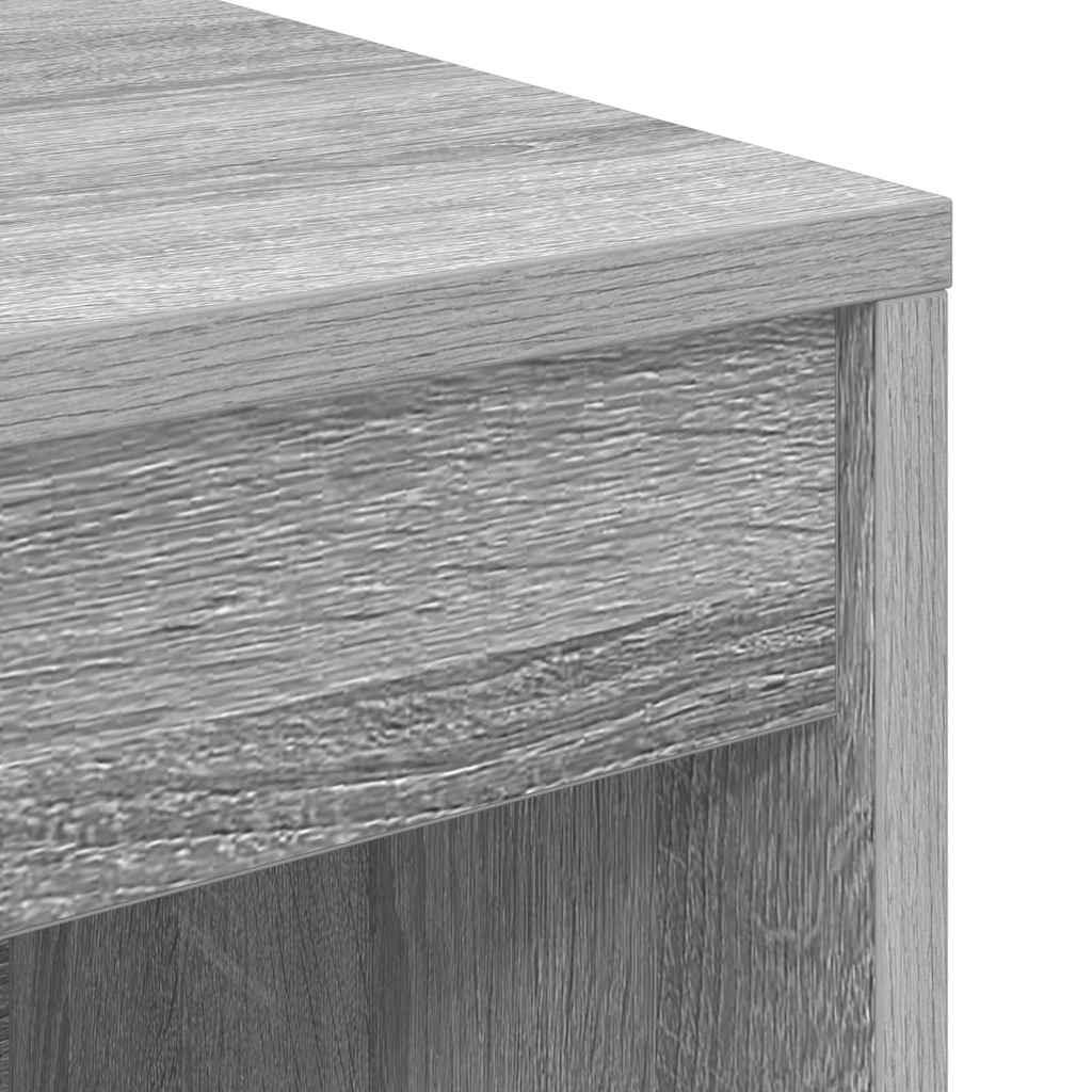 vidaXL Biurko Szary Sonoma 100 x 40 x 76 cm