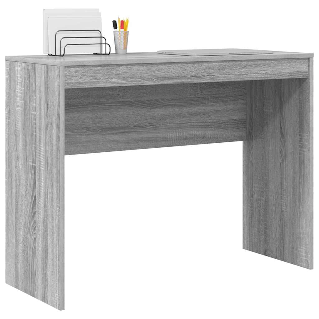 vidaXL Biurko Szary Sonoma 100 x 40 x 76 cm