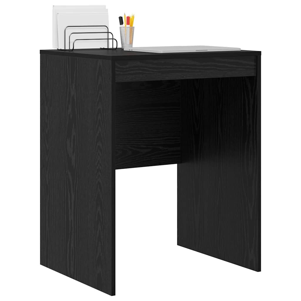 vidaXL Biurko Czarny Dąb 60 x 50 x 76 cm