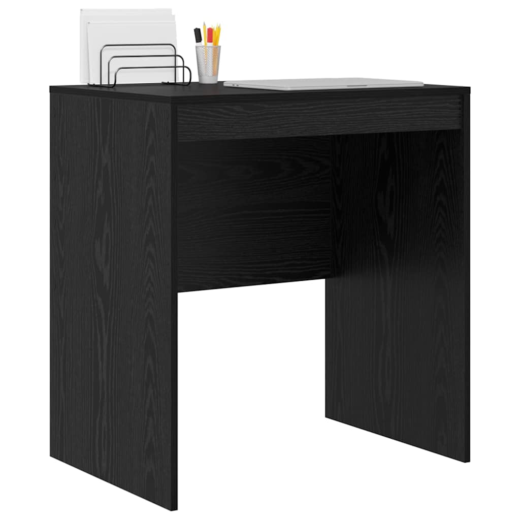 vidaXL Biurko Czarny Dąb 70 x 50 x 76 cm