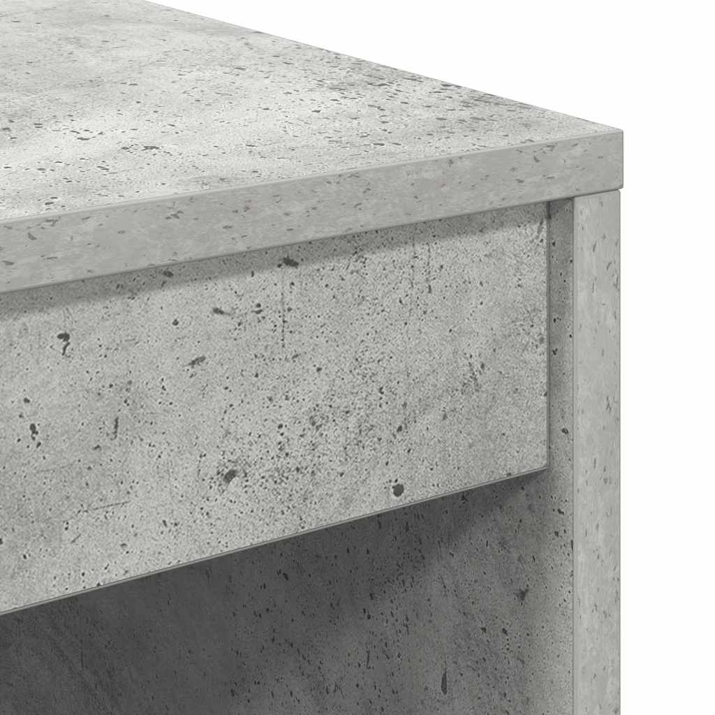 vidaXL Biurko Betonowy szary 70 x 50 x 76 cm