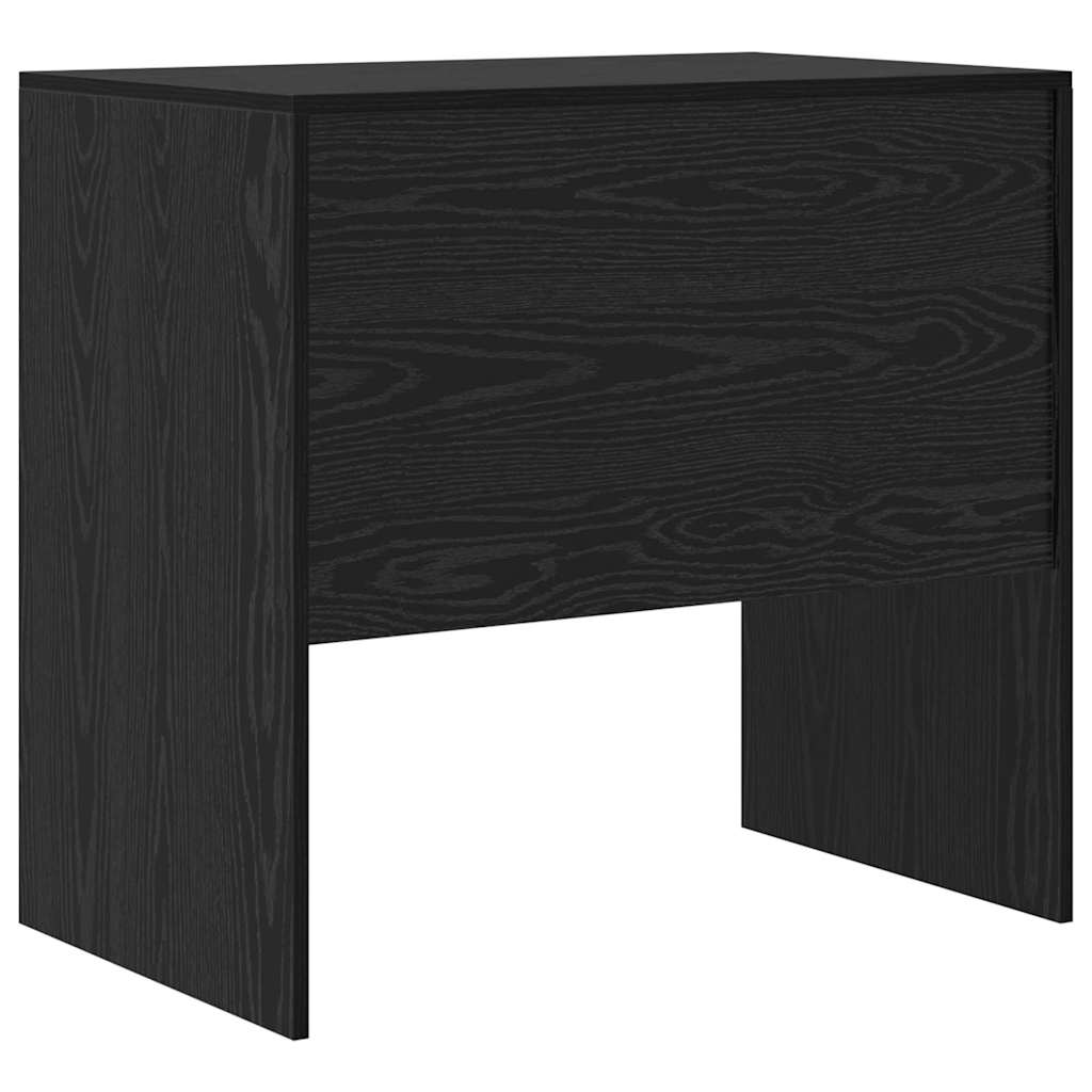 vidaXL Biurko Czarny Dąb 80 x 50 x 76 cm