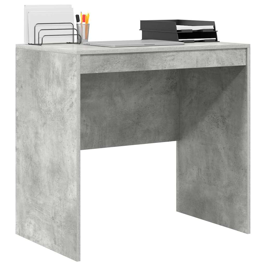vidaXL Biurko Betonowy szary 80 x 50 x 76 cm