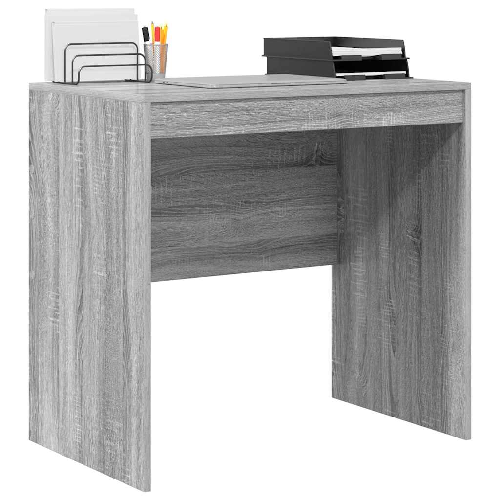 vidaXL Biurko Szary Sonoma 80 x 50 x 76 cm