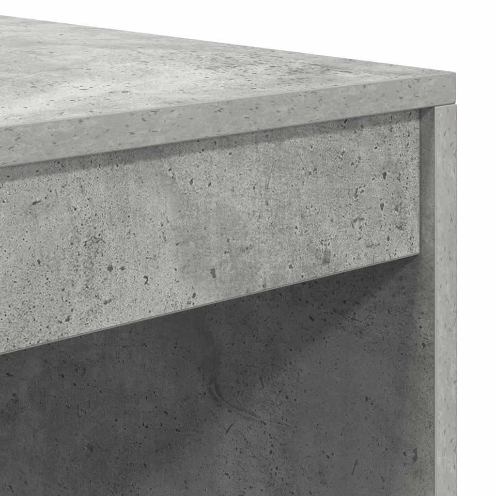vidaXL Biurko Betonowy szary 90 x 50 x 76 cm
