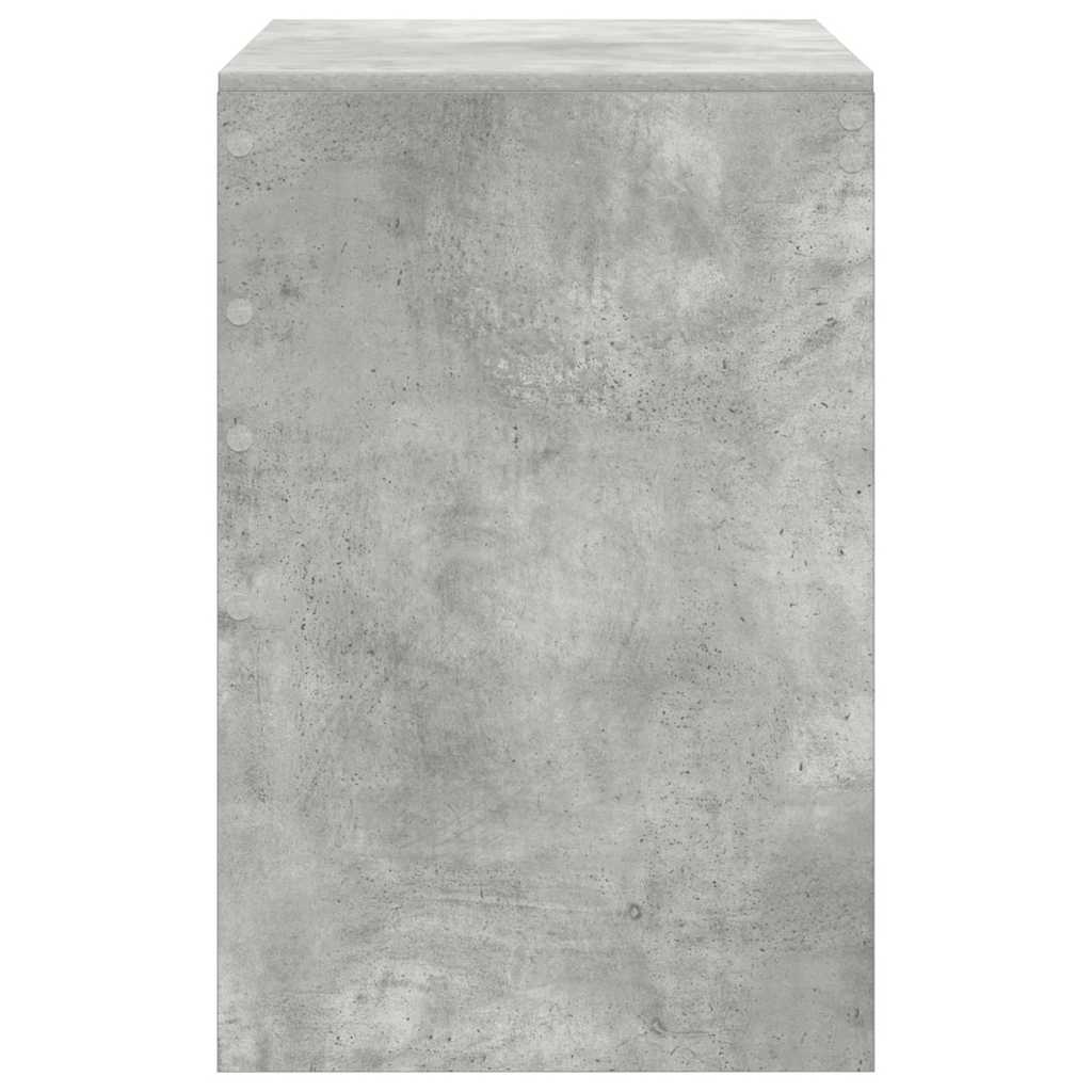vidaXL Biurko Betonowy szary 90 x 50 x 76 cm