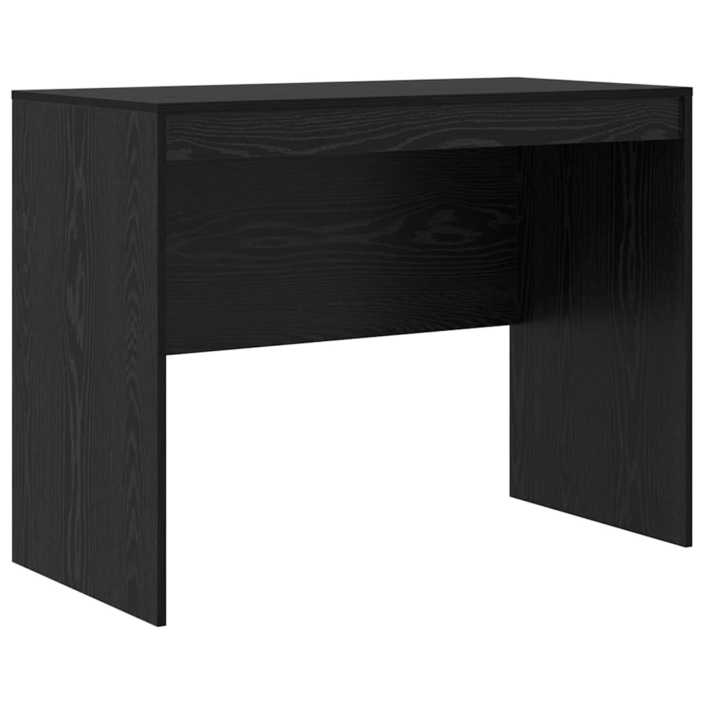 vidaXL Biurko Czarny Dąb 100 x 50 x 76 cm