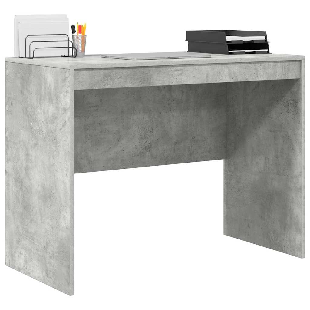 vidaXL Biurko Betonowy szary 100 x 50 x 76 cm