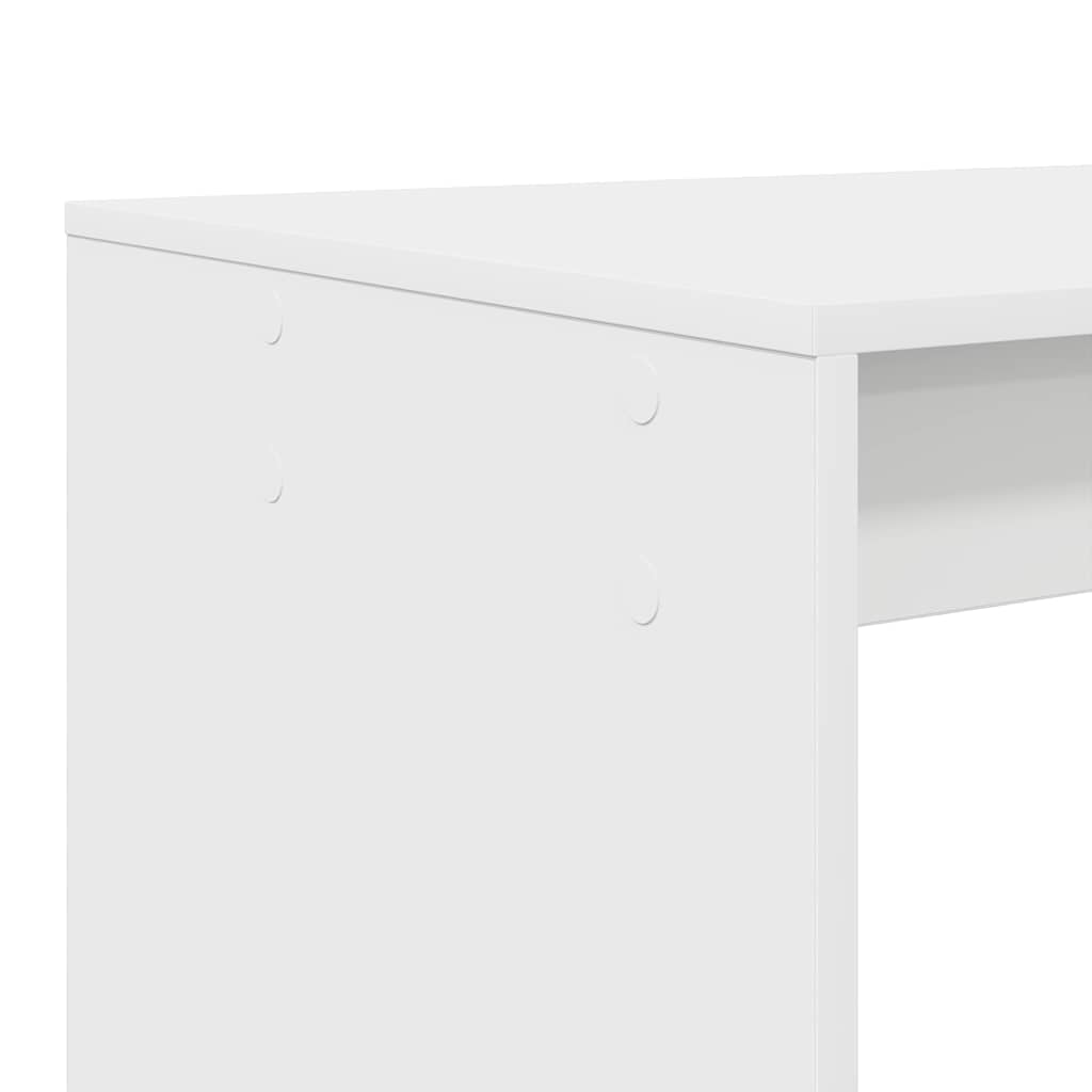 vidaXL Biurko Biały 108 x 55 x 103.5 cm Materiał drewnopochodny