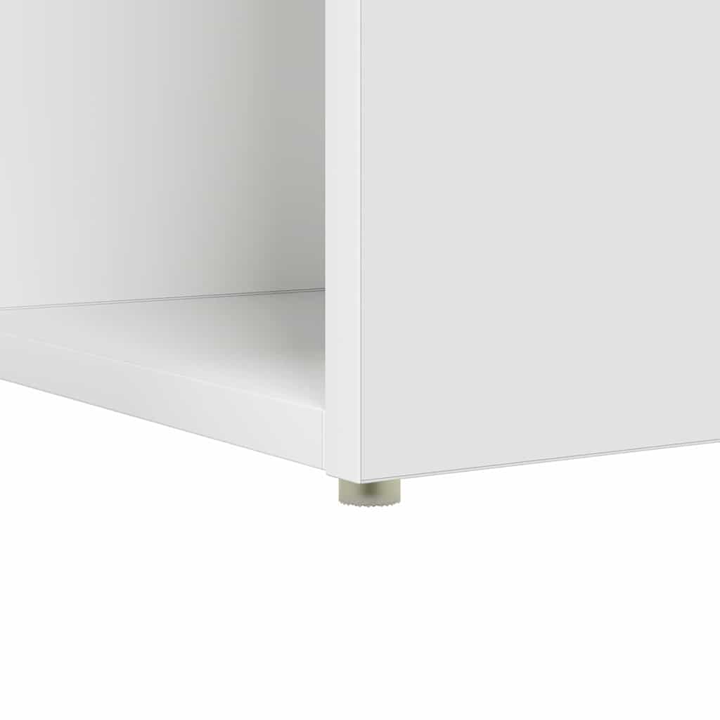 vidaXL Biurko Biały 108 x 55 x 103.5 cm Materiał drewnopochodny