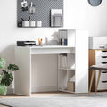 vidaXL Biurko Biały 108 x 55 x 103.5 cm Materiał drewnopochodny