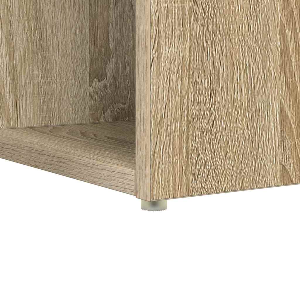 vidaXL Biurko Dąb Sonoma 108 x 55 x 103.5 cm Materiał drewnopochodny