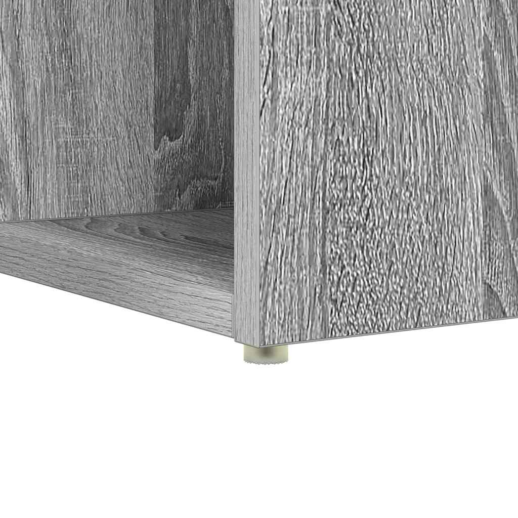 vidaXL Biurko Szary Sonoma 108 x 55 x 103.5 cm Materiał drewnopochodny
