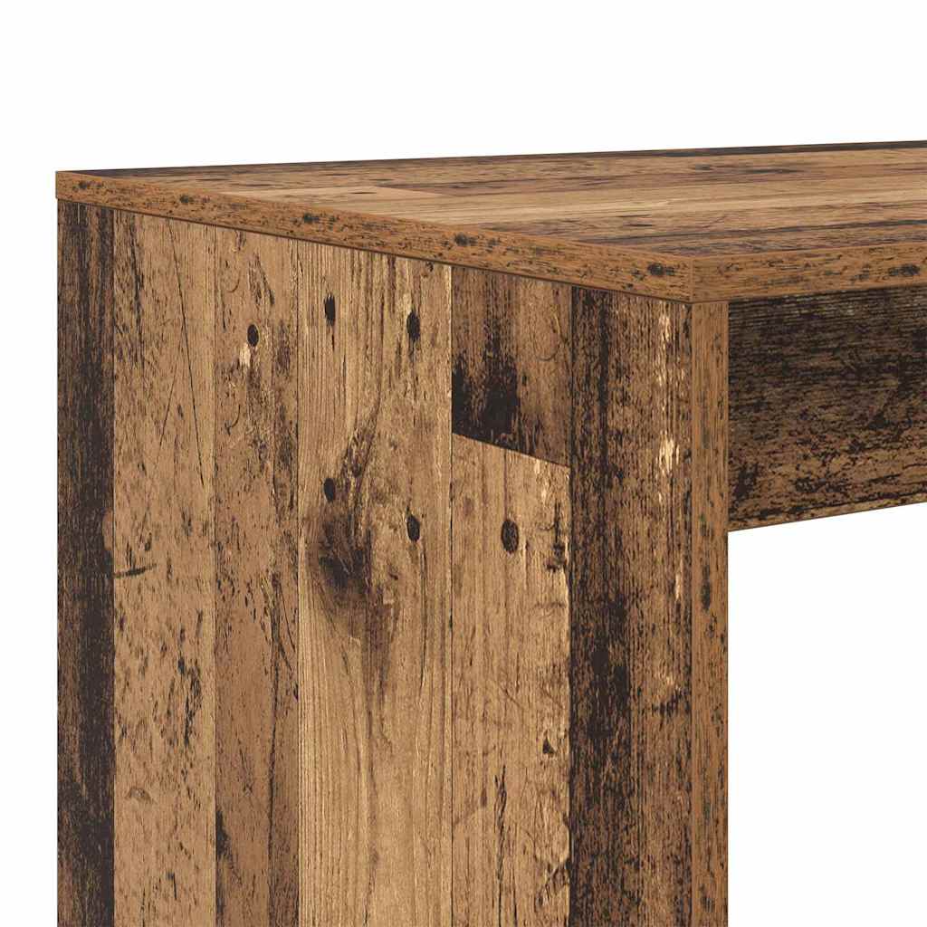 vidaXL Biurko Stare drewno 108 x 55 x 103.5 cm Materiał drewnopochodny
