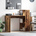 vidaXL Biurko Stare drewno 108 x 55 x 103.5 cm Materiał drewnopochodny
