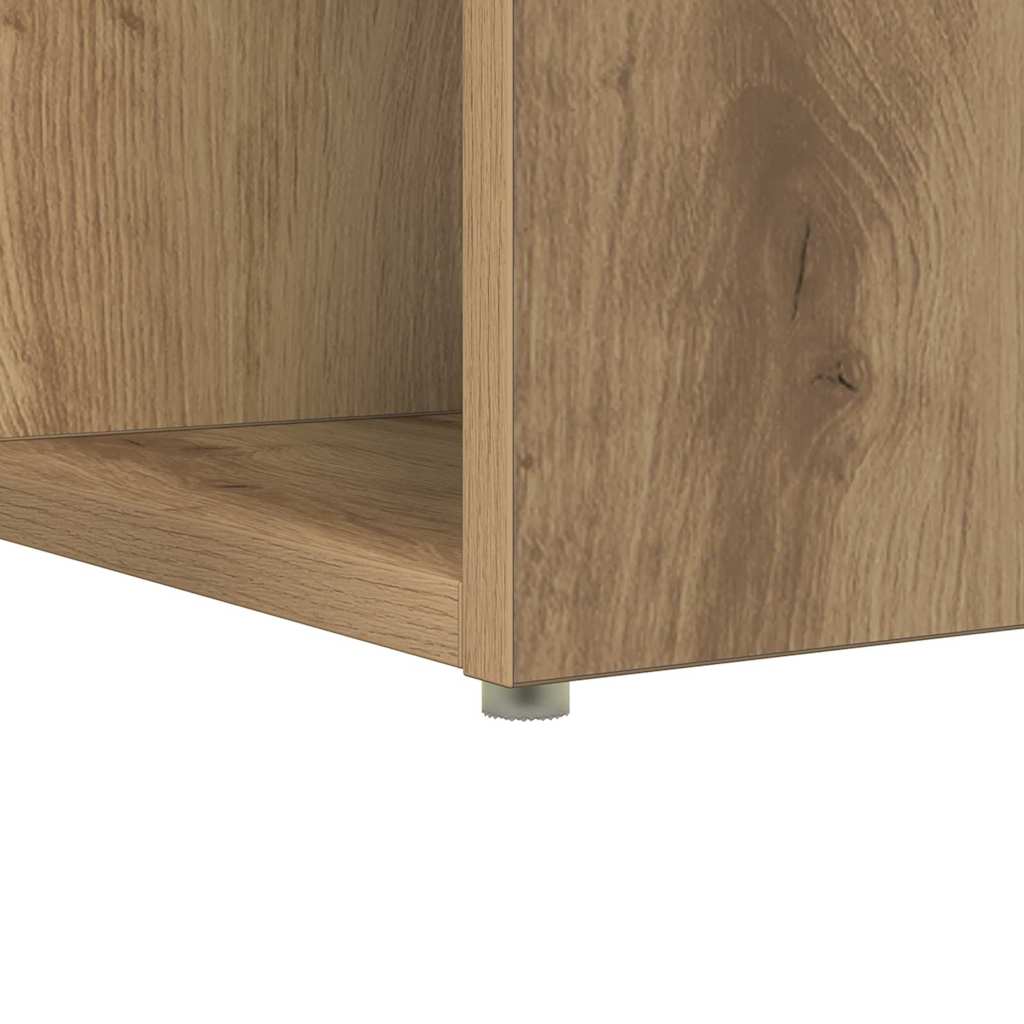vidaXL Biurko z półką Dąb rzemieślniczy 108 x 55 x 103.5 cm