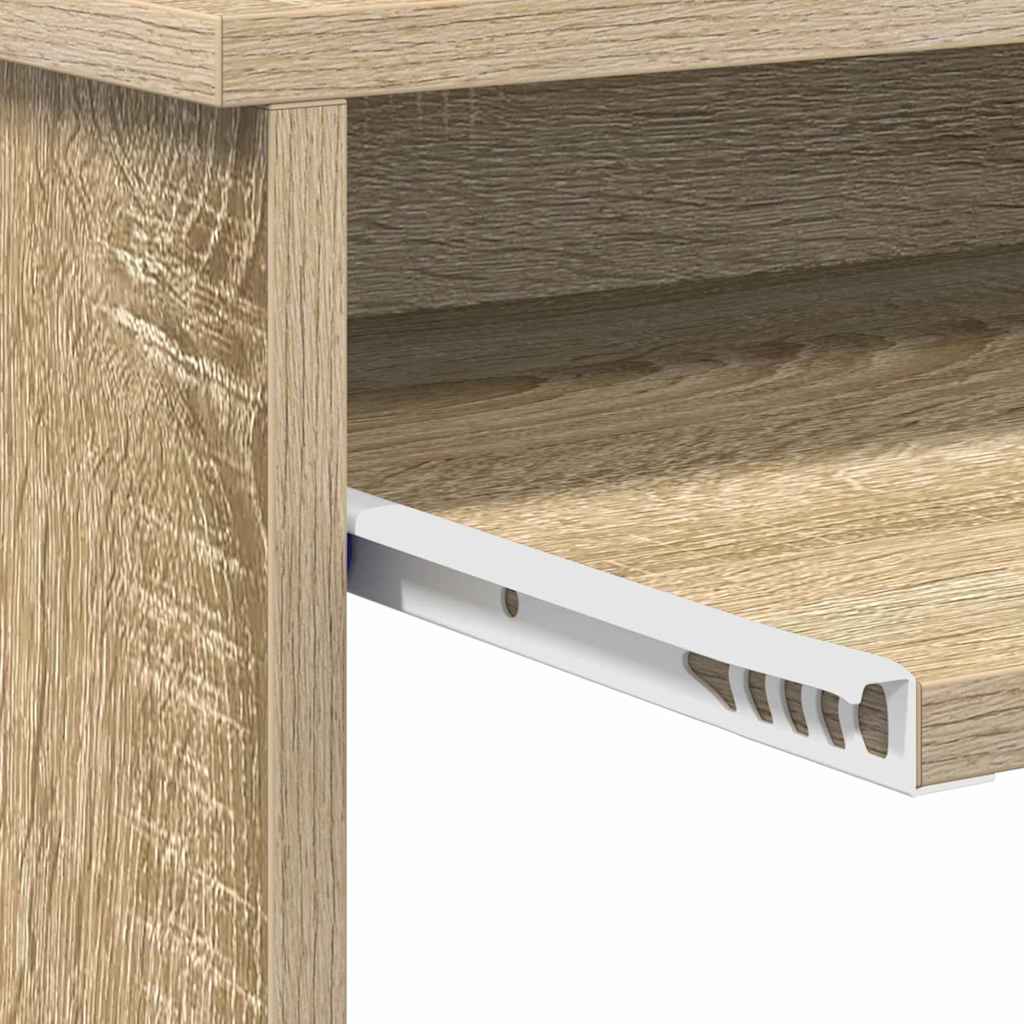 vidaXL Biurko Dąb Sonoma 106 x 41 x 88.5 cm Materiał drewnopochodny