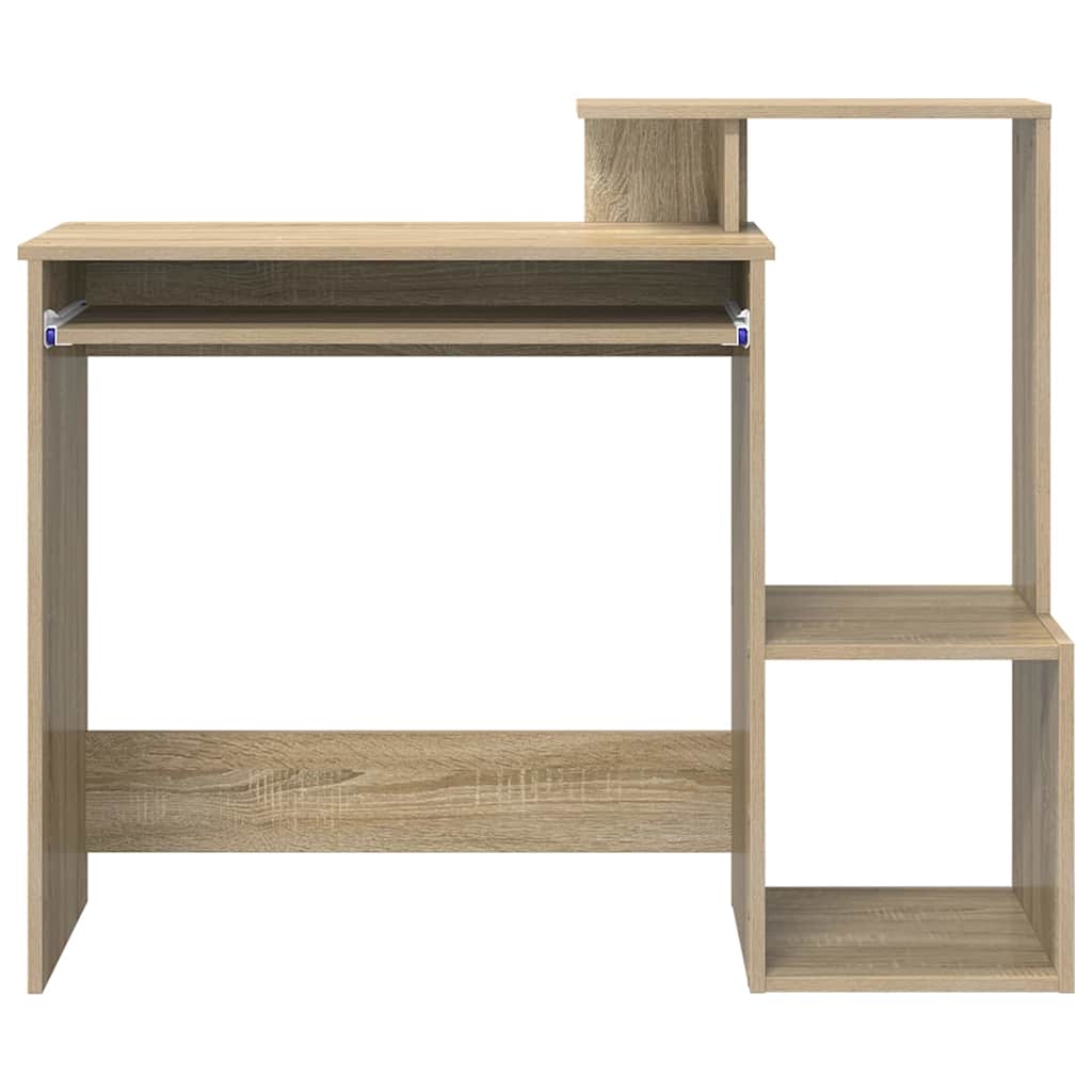 vidaXL Biurko Dąb Sonoma 106 x 41 x 88.5 cm Materiał drewnopochodny