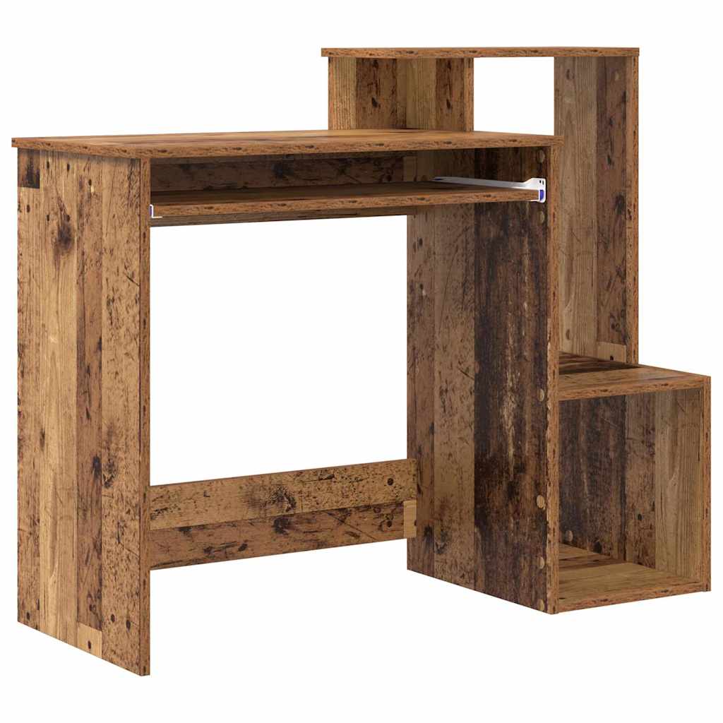 vidaXL Biurko Stare drewno 106 x 41 x 88.5 cm Materiał drewnopochodny