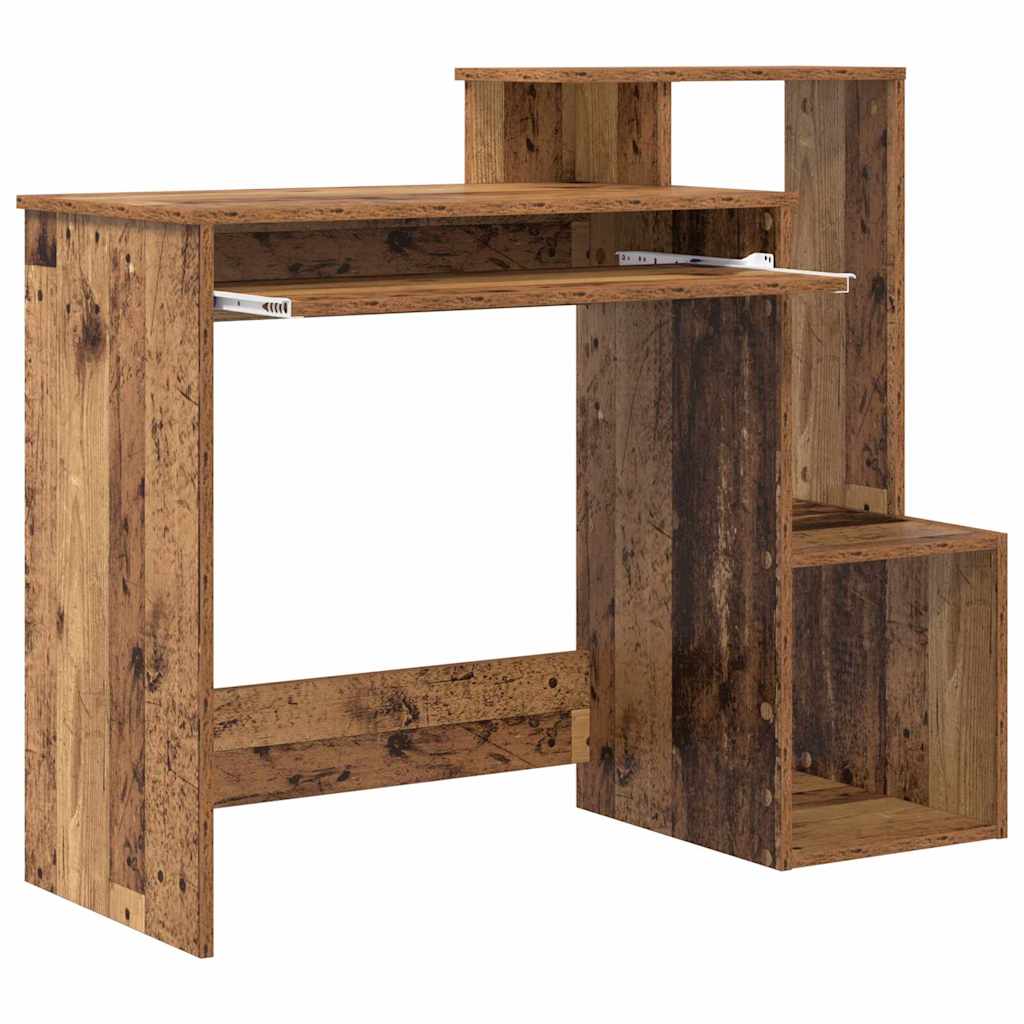vidaXL Biurko Stare drewno 106 x 41 x 88.5 cm Materiał drewnopochodny