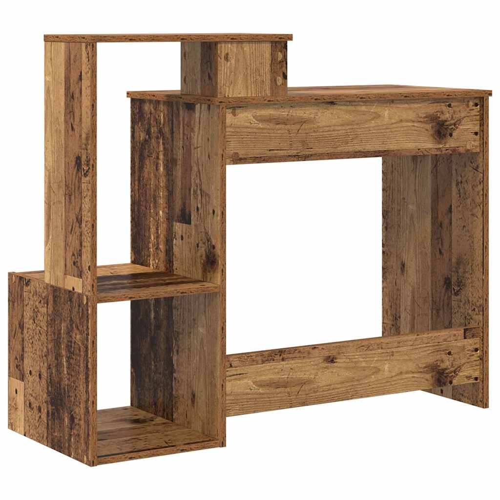 vidaXL Biurko Stare drewno 106 x 41 x 88.5 cm Materiał drewnopochodny