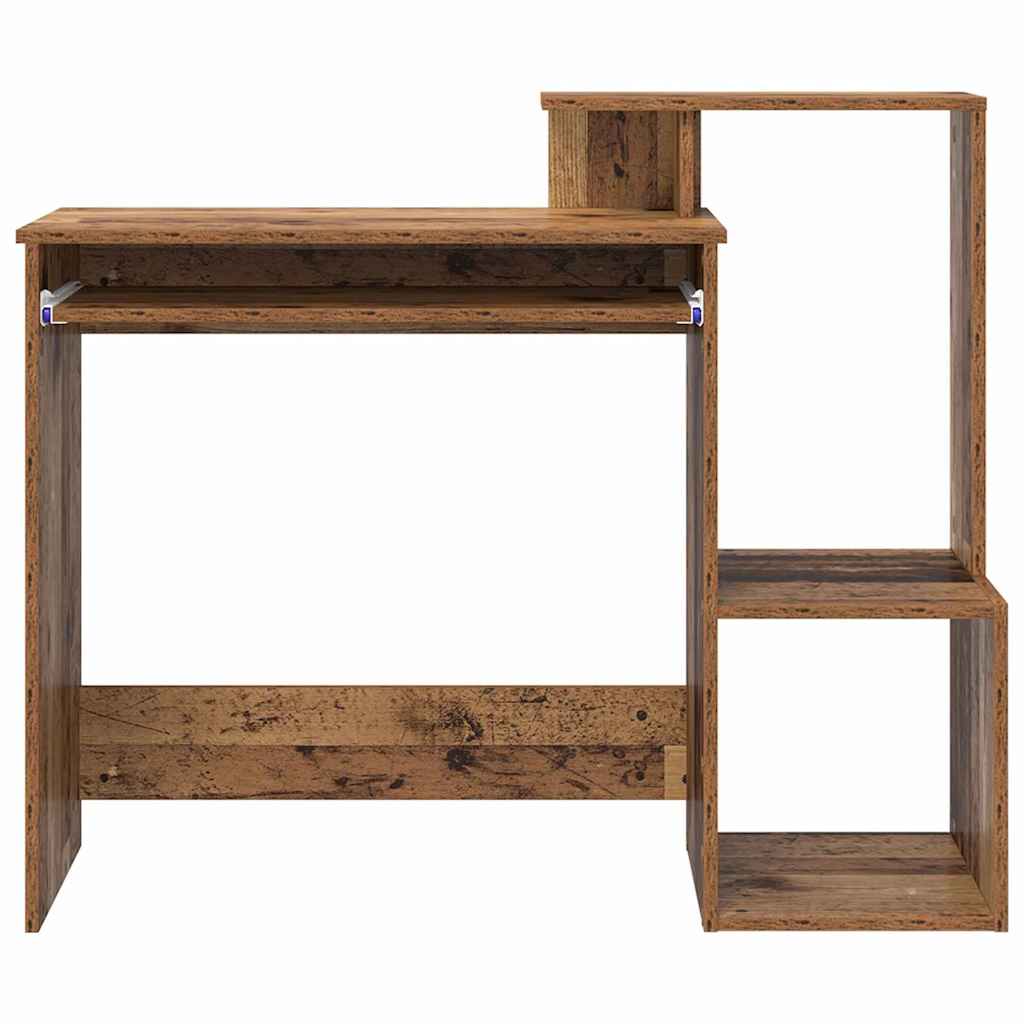 vidaXL Biurko Stare drewno 106 x 41 x 88.5 cm Materiał drewnopochodny
