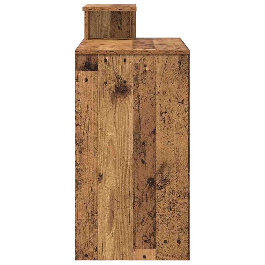 vidaXL Biurko Stare drewno 106 x 41 x 88.5 cm Materiał drewnopochodny