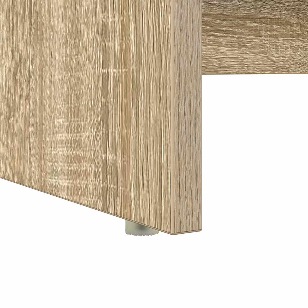 vidaXL Biurko Dąb Sonoma 120,5 x 44 x 88,5 cm Materiał drewnopochodny