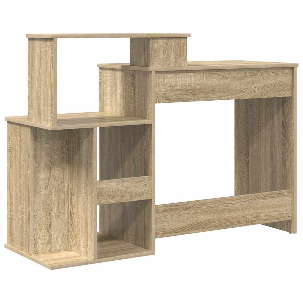 vidaXL Biurko Dąb Sonoma 120,5 x 44 x 88,5 cm Materiał drewnopochodny