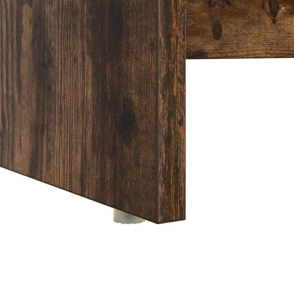 vidaXL Biurko Dąb wędzony 120,5 x 44 x 88,5 cm Materiał drewnopochodny