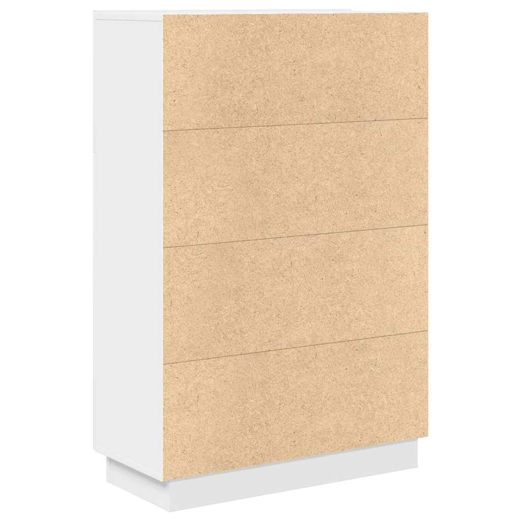 vidaXL Biurko Biały 71.5 x 31.5 x 106.5 cm Materiał drewnopochodny