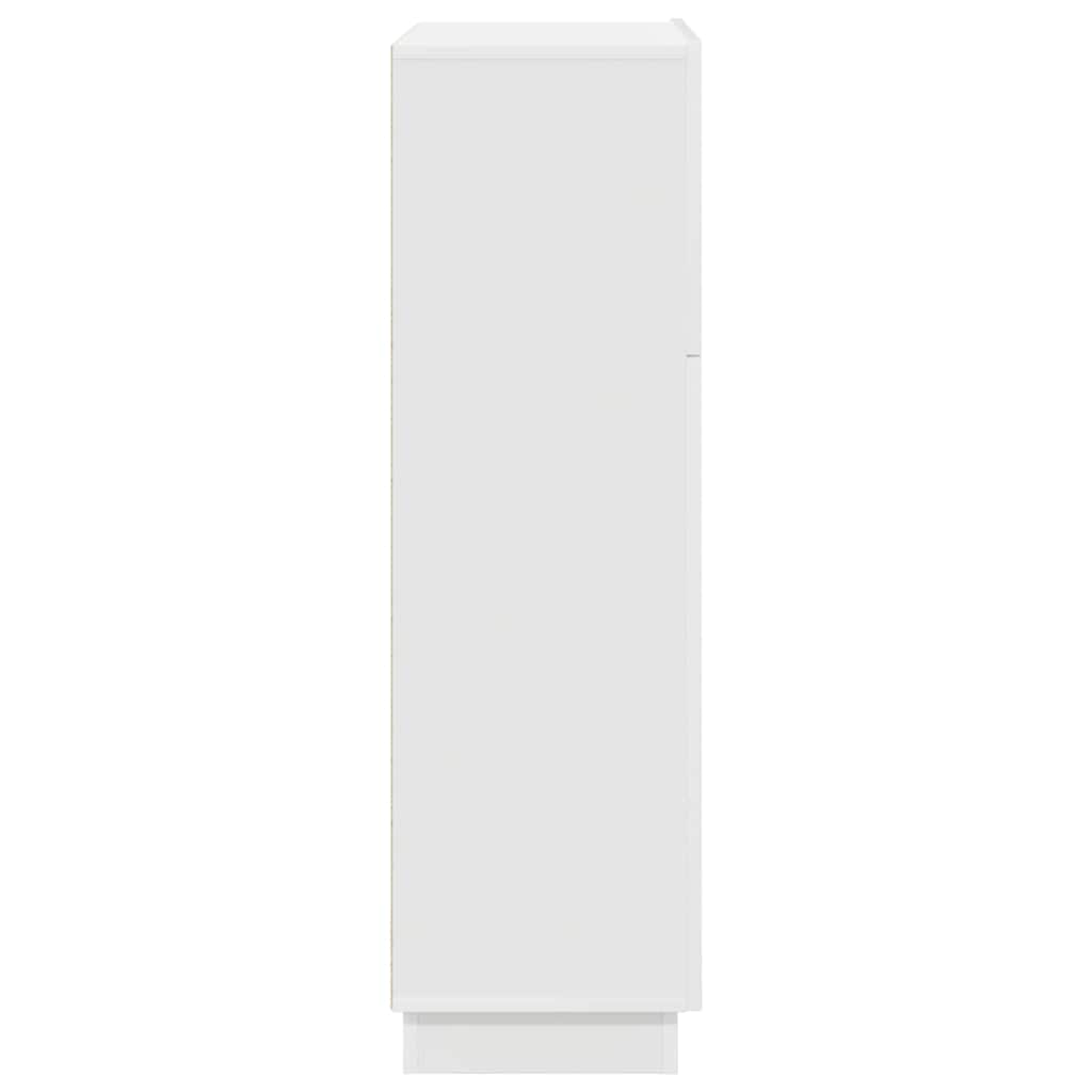 vidaXL Biurko Biały 71.5 x 31.5 x 106.5 cm Materiał drewnopochodny