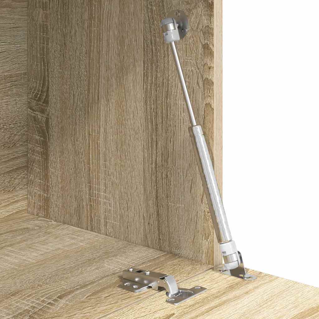 vidaXL Biurko z półką z drzwiami Dąb Sonoma 71.5 x 31.5 x 106.5 cm