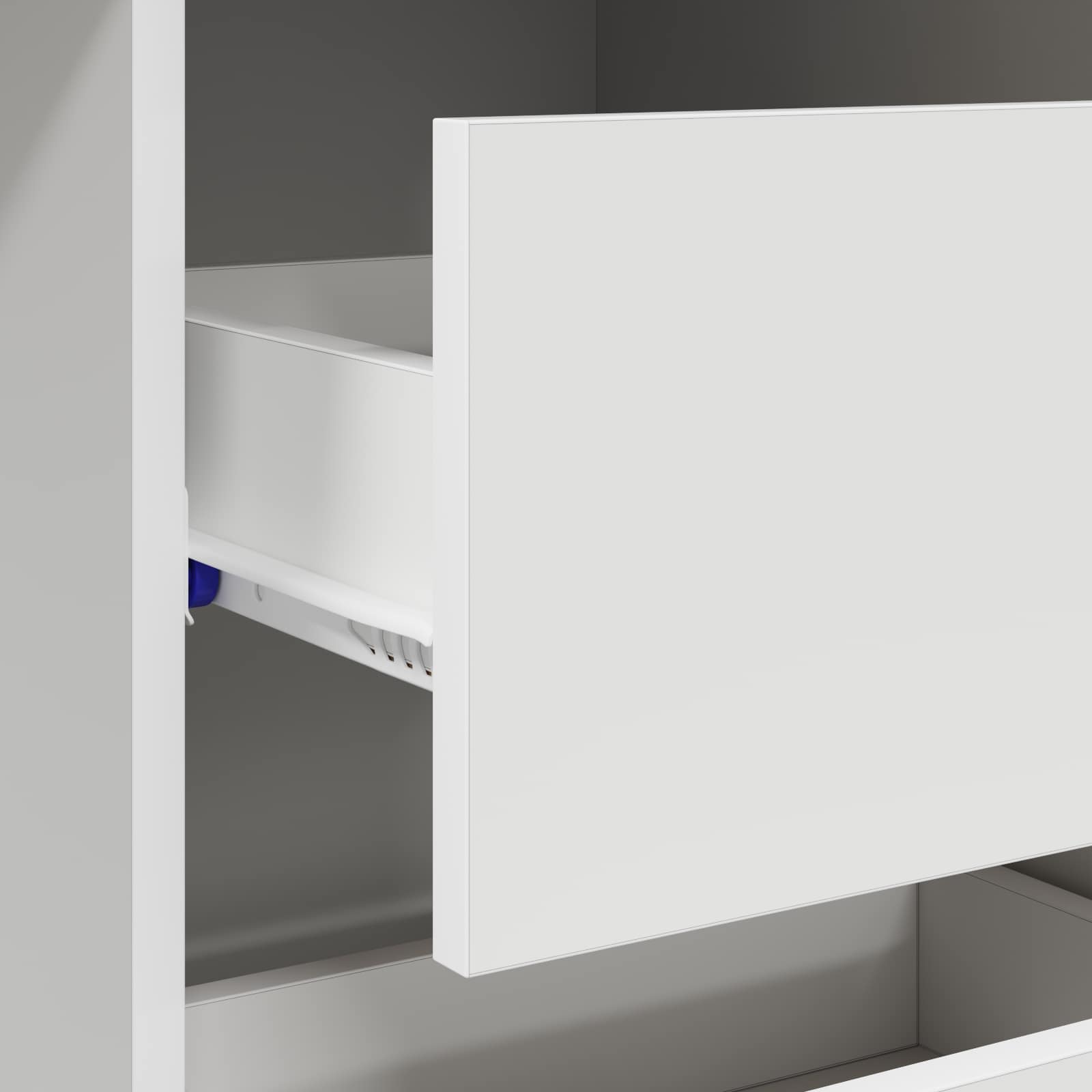 vidaXL Biurko Biały 90 x 37.5 x 75 cm Materiał drewnopochodny