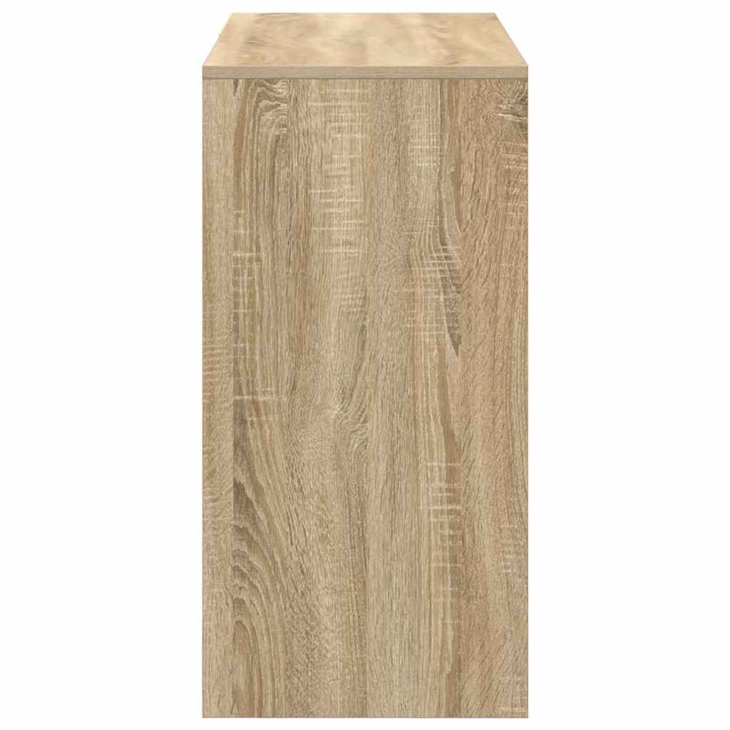 vidaXL Biurko Dąb Sonoma 90 x 37.5 x 75 cm Materiał drewnopochodny